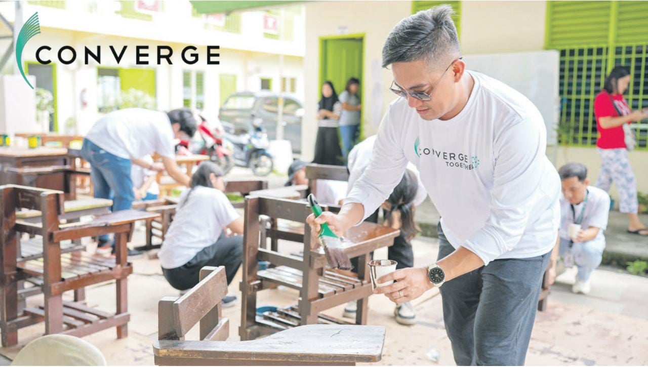 Converge backs schools, Teachers with Brigada Eskwela, Cyber safety drive