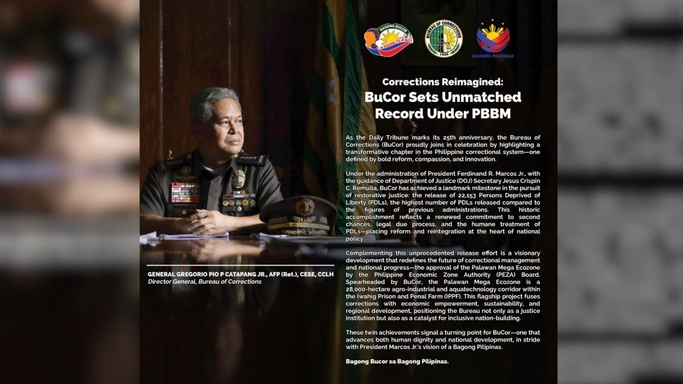Corrections Reimagined: BuCor Sets Unmatched Record Under PBBM
