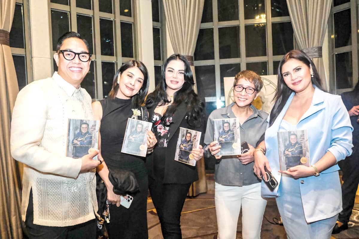A toast to Chavit's words and wisdom — celebrating the launch of a much-anticipated book.