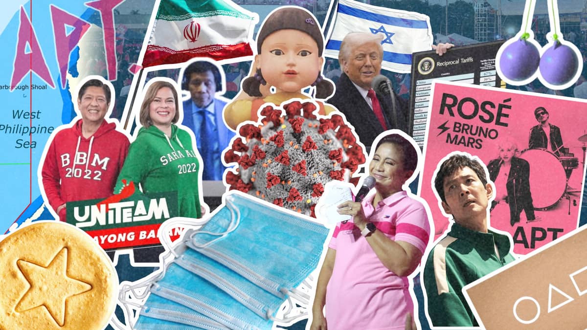 FROM Pope Francis’s historic mass in 2015 to the rise of TikTok, SB19, Squid Game and a heated 2022 election, these moments defined how Filipinos found faith, escape, and connection in a changing world.