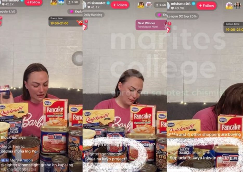 Matet de Leon claps back at critics during emotional livestream