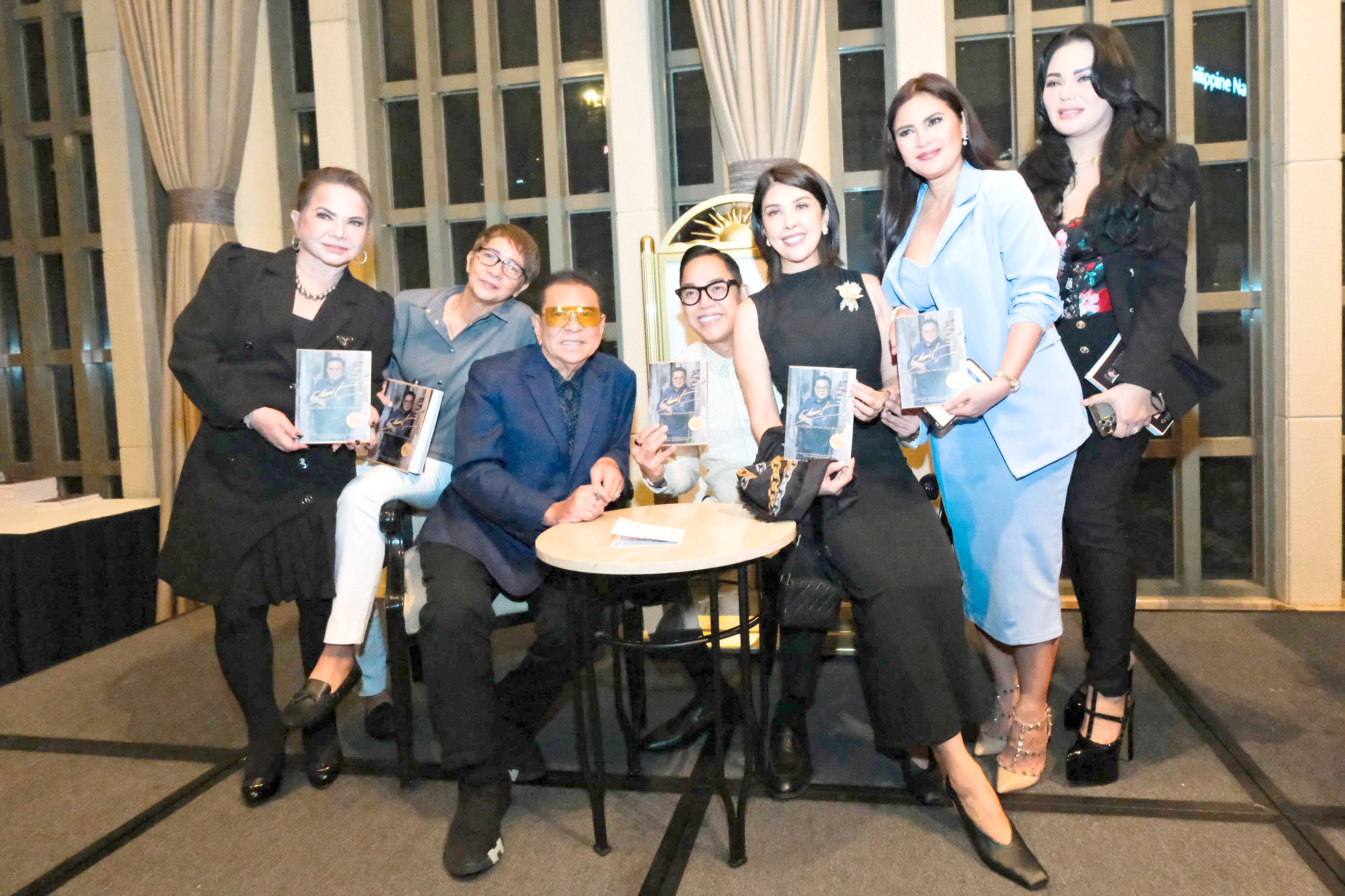 MILA Sering, Rechie del Carmen, Chavit Singson, Councilor Wency Lagumbay, Pops Fernandez, Vina Morales and Lianne Quebic.