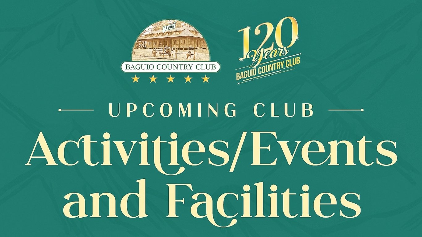 Baguio Country Club - Activities/Events and Facilities