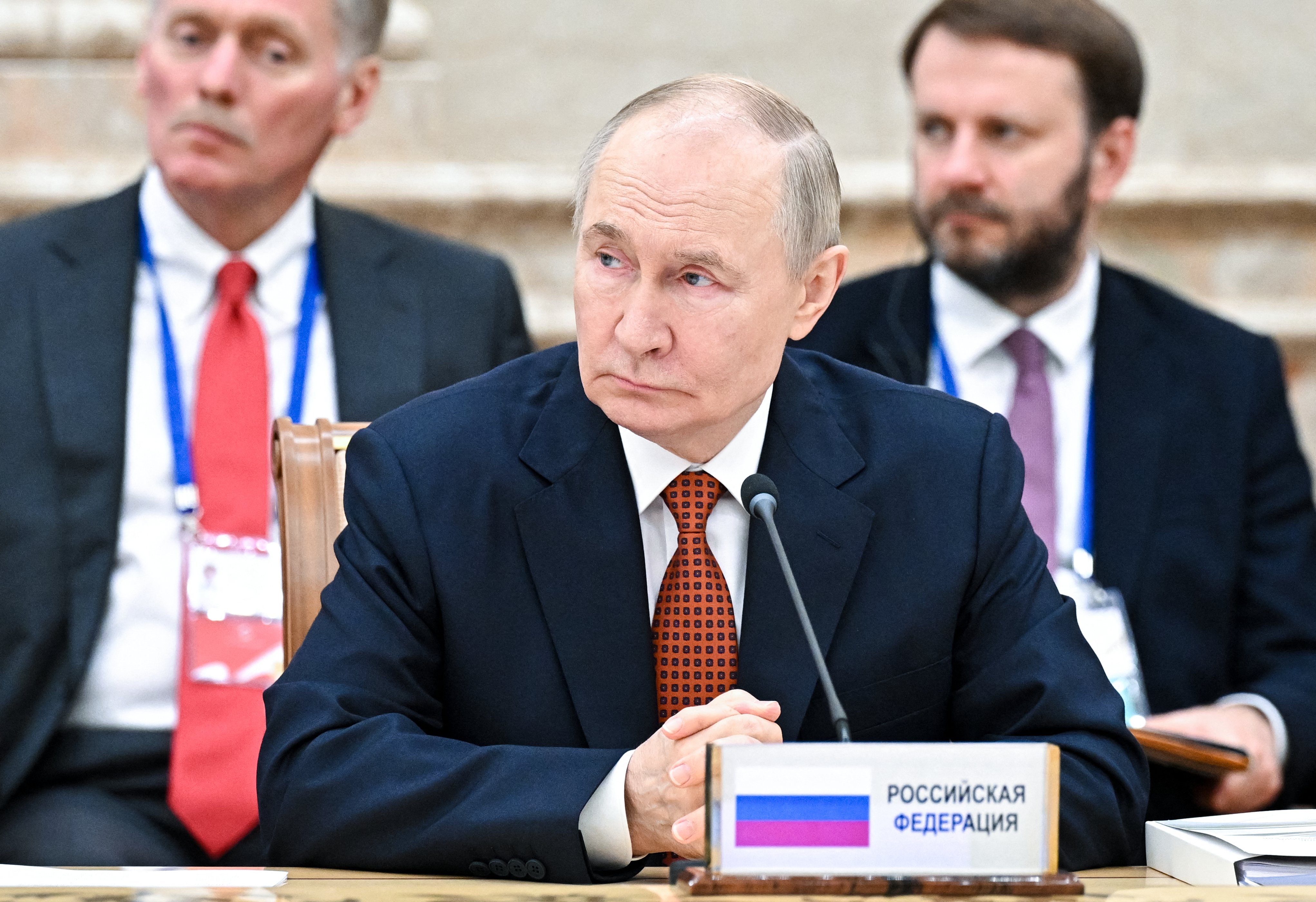 Putin says Russia, Ukraine peace proposals contradictory
