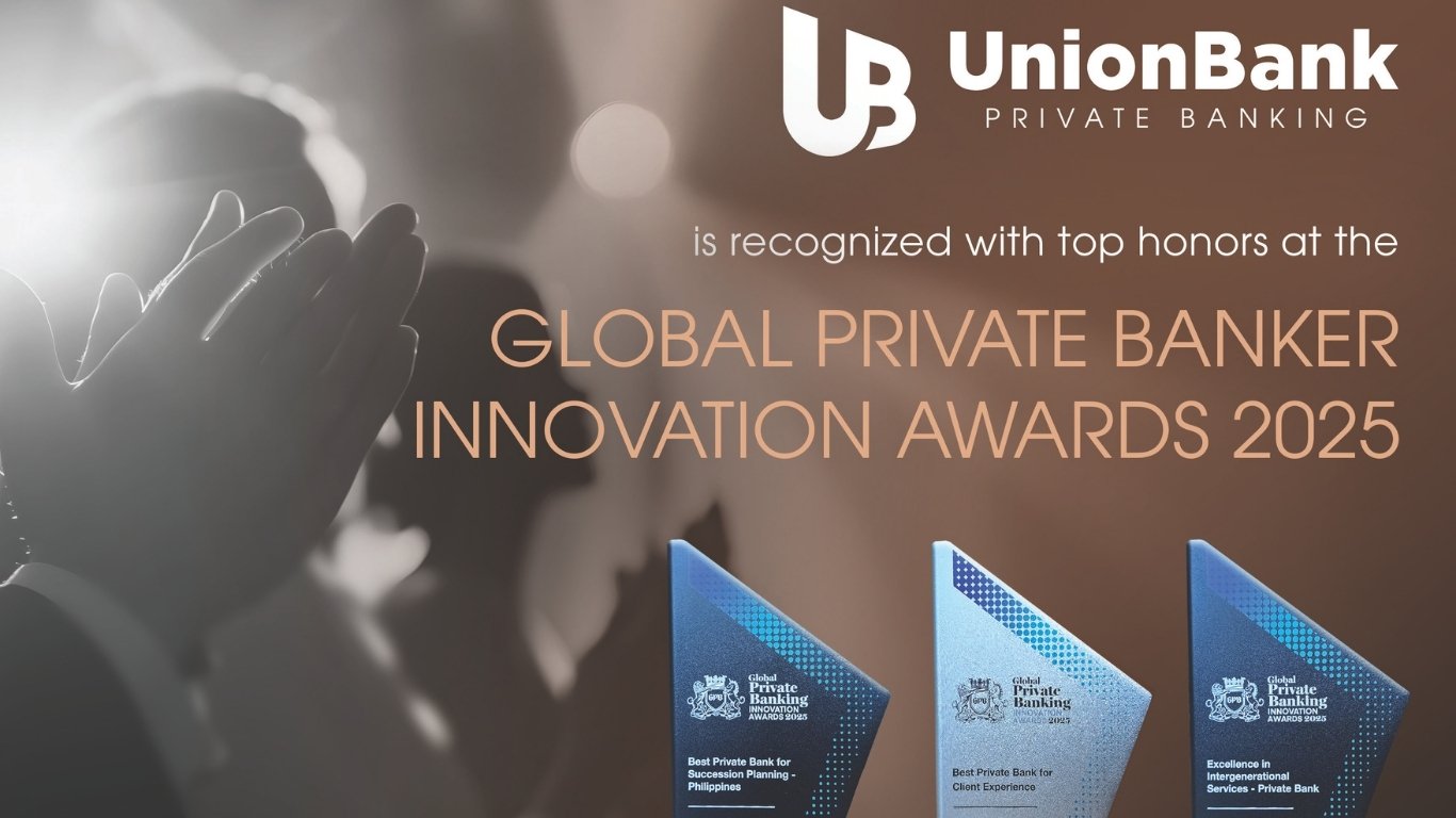 UnionBank Private Banking is recognized with top honors at the Global Private Banker Innovation Awards 2025
