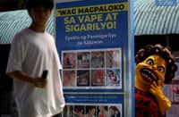 THE Mascot symbolizes a cancer disease dramatized, during the Department of Health’s (DOH) No Smoking Month campaign on Monday, June 30, 2025, at Eusebio High School in Pasig City. This year’s theme, “Wag Magpaloko sa Vape at Sigarilyo,” to raise awareness among the youth about the harmful effects of tobacco and vape use. Eusebio High School is also home to the country’s first-ever student-led Anti-Vape and Anti-Tobacco Council. The council seeks to empower students to take an active role in spreading health awareness and advocating against tobacco and vape use among their peers.