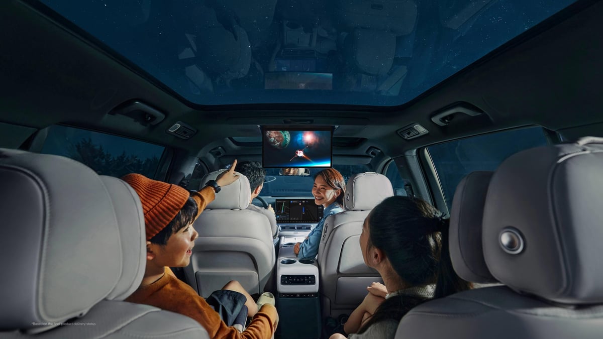 MOVIE nights now come with a view, right from the Li L9’s plush second row.
