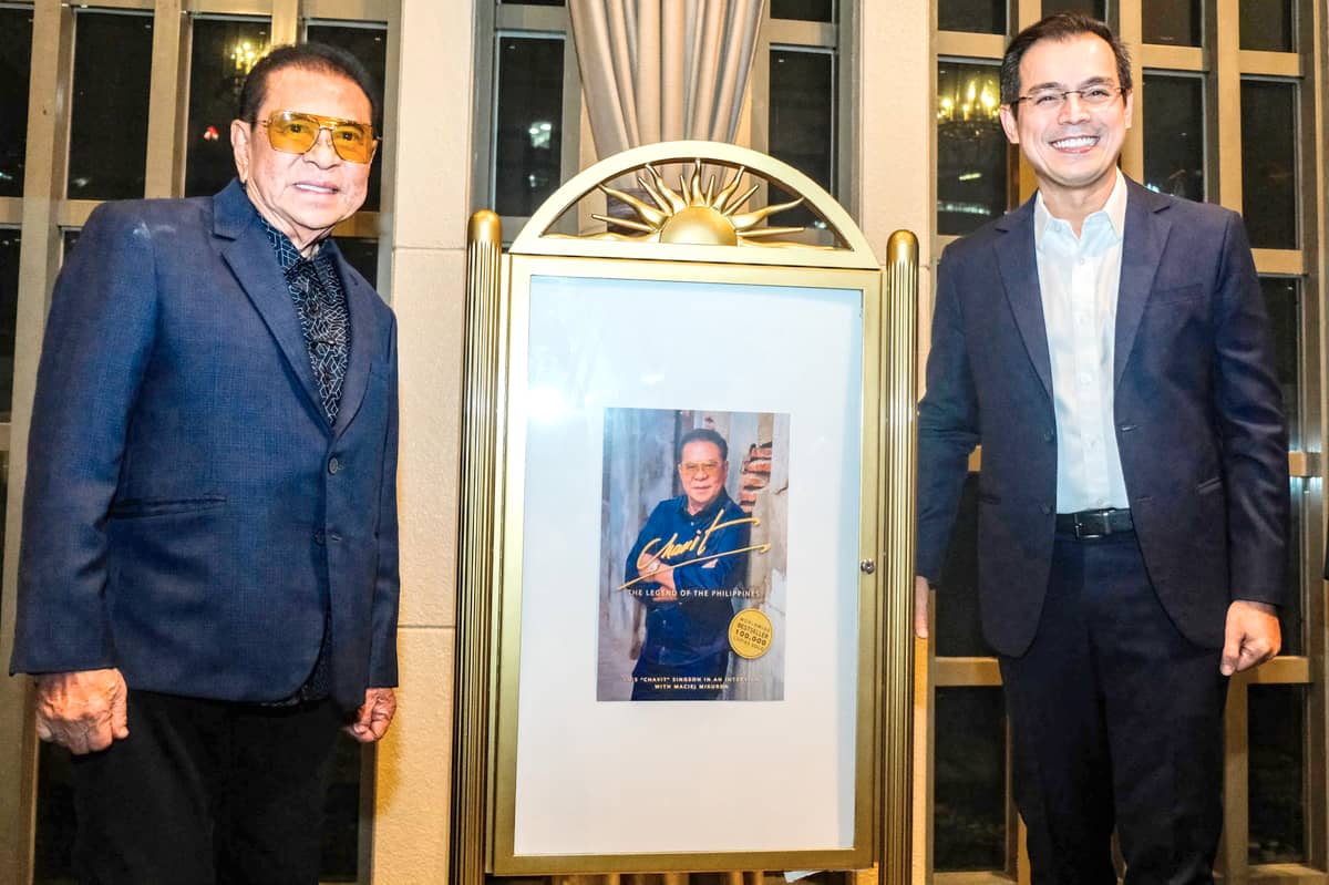 CHAVIT Singson and newly elected Manila City Mayor Isko Moreno.