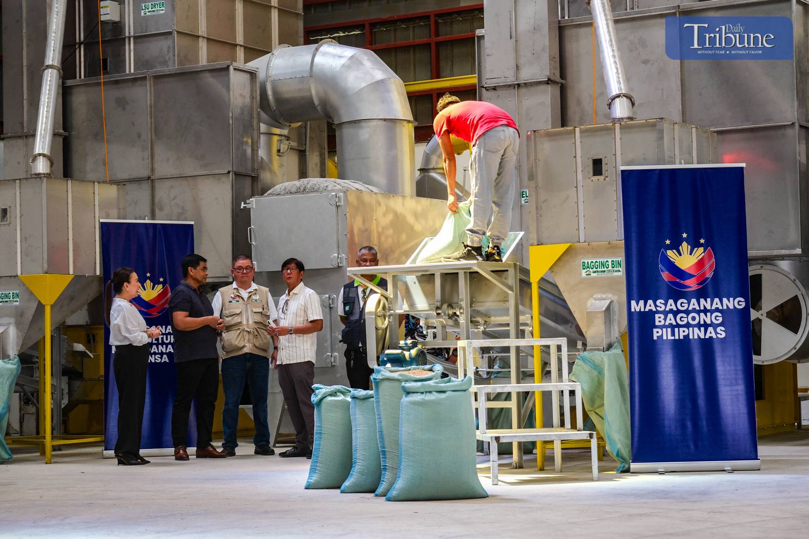 PRESIDENT Ferdinand R. Marcos Jr. leads the inauguration of the Rice Processing System (RPS) II Facility and the turnover of farm machinery in the Science City of Muñoz, Nueva Ecija, on June 30, 2025. This is part of efforts to modernize agriculture and uplift the lives of Filipino farmers. The state-of-the-art facility, developed by PHilMech through the RCEF Mechanization Program, is designed to enhance rice productivity and competitiveness by providing access to advanced postharvest technologies. With a processing capacity of 2–3 tons per hour, the RPS II features cutting-edge equipment including rice mills, dryers, and automated packing systems. Serving about 6,000 farmers across 9,200 hectares, the facility is expected to significantly improve efficiency and income in one of the country’s major rice-producing areas. Additionally, 17 farmers' cooperatives received new farm machinery, including tractors and rice combine harvesters, to further support mechanized farming.