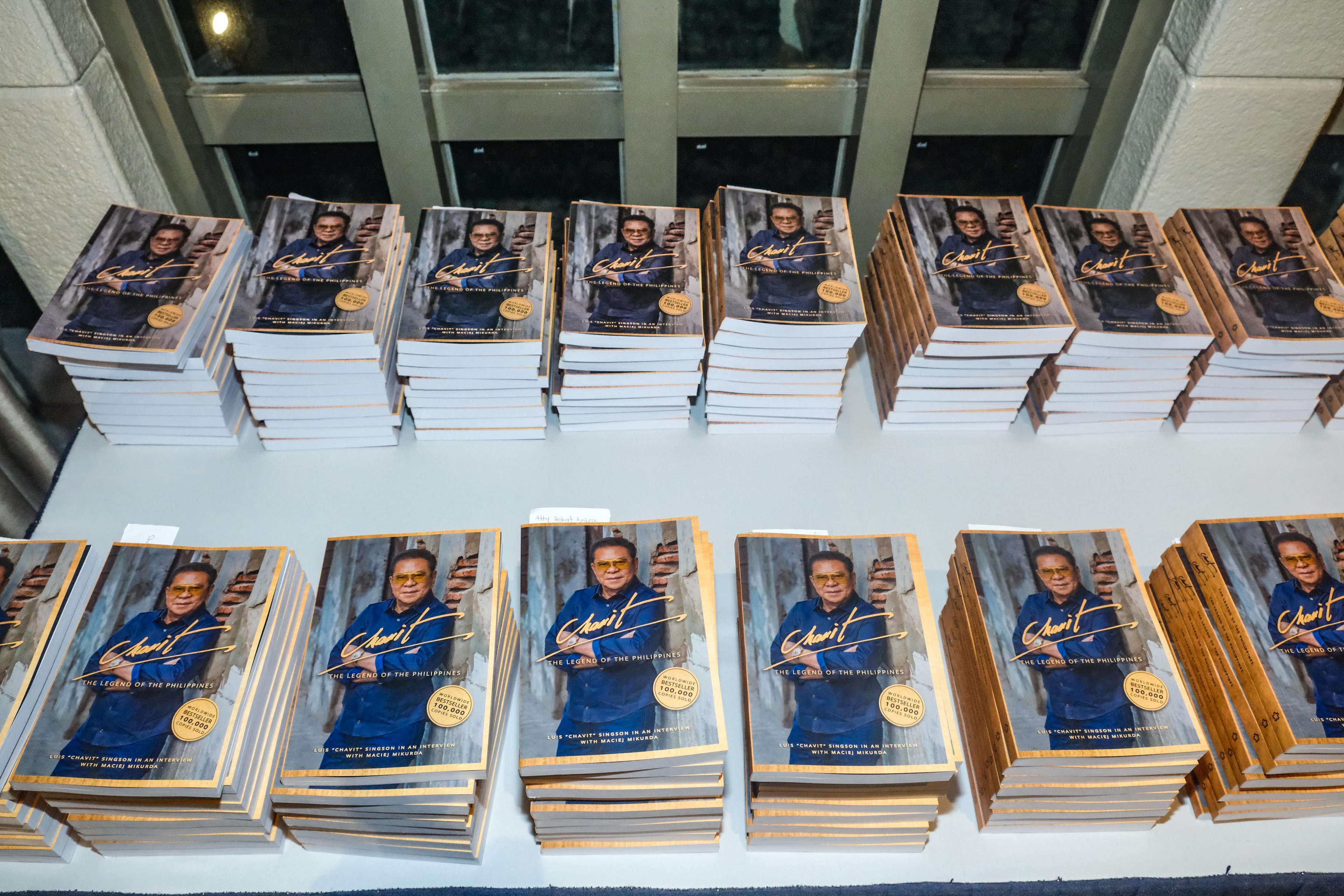 FIRST copies of the most awaited book.