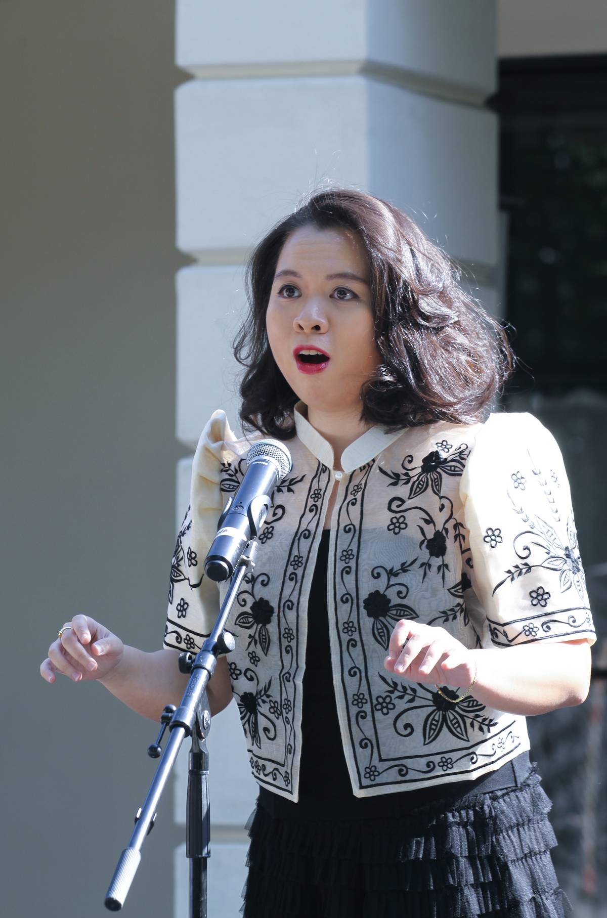 Soprano Missy Zavala.