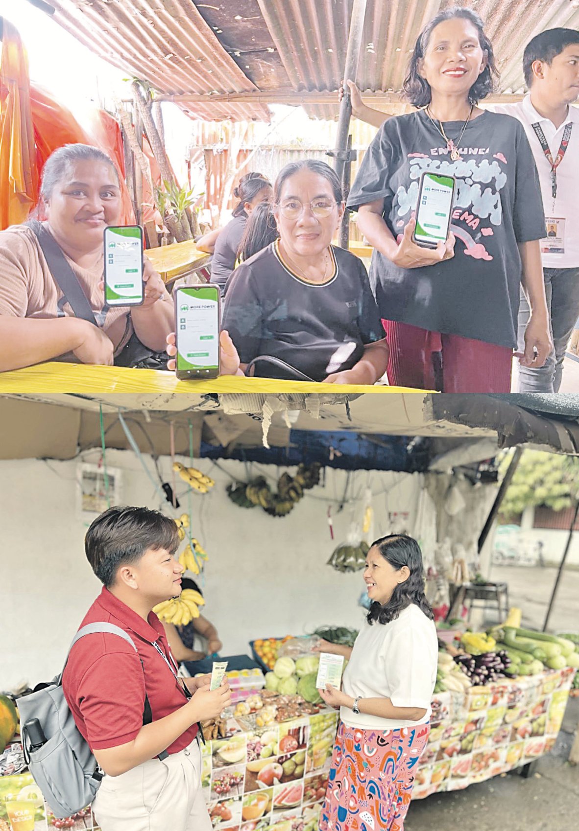 HAPPY consumers who have downloaded the MORE PowerUp app.