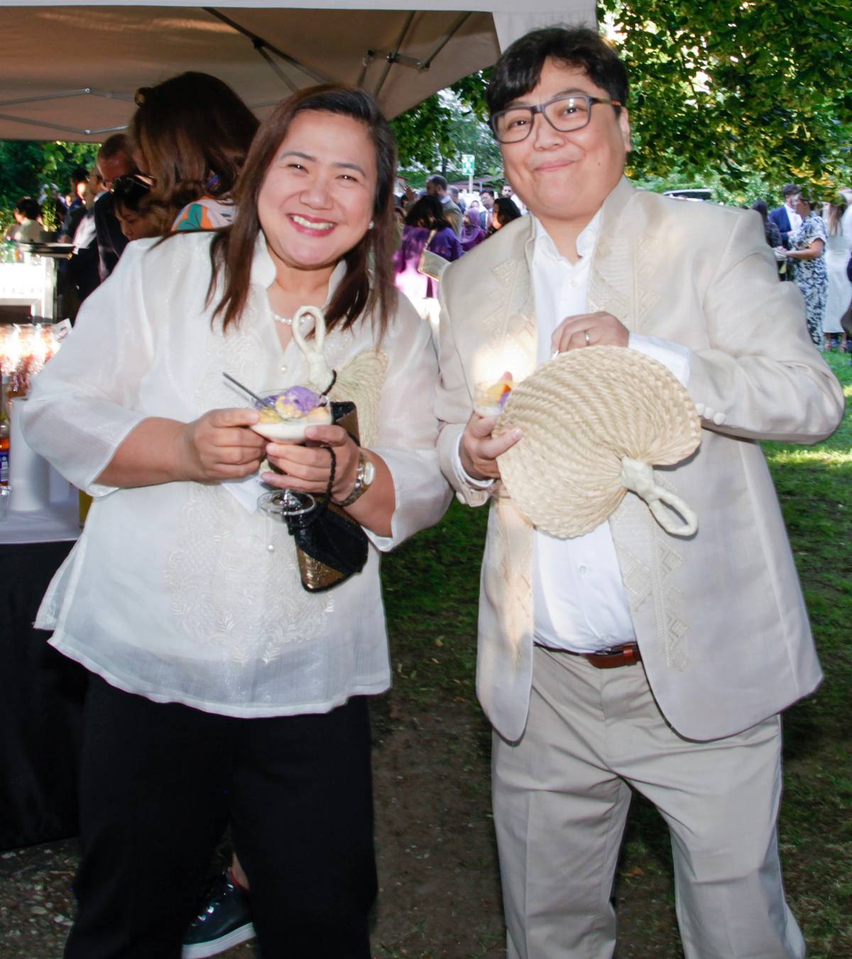 Carmela Romero-Centeno of UNIDO and Leah Khristine Avinante of UNODC.