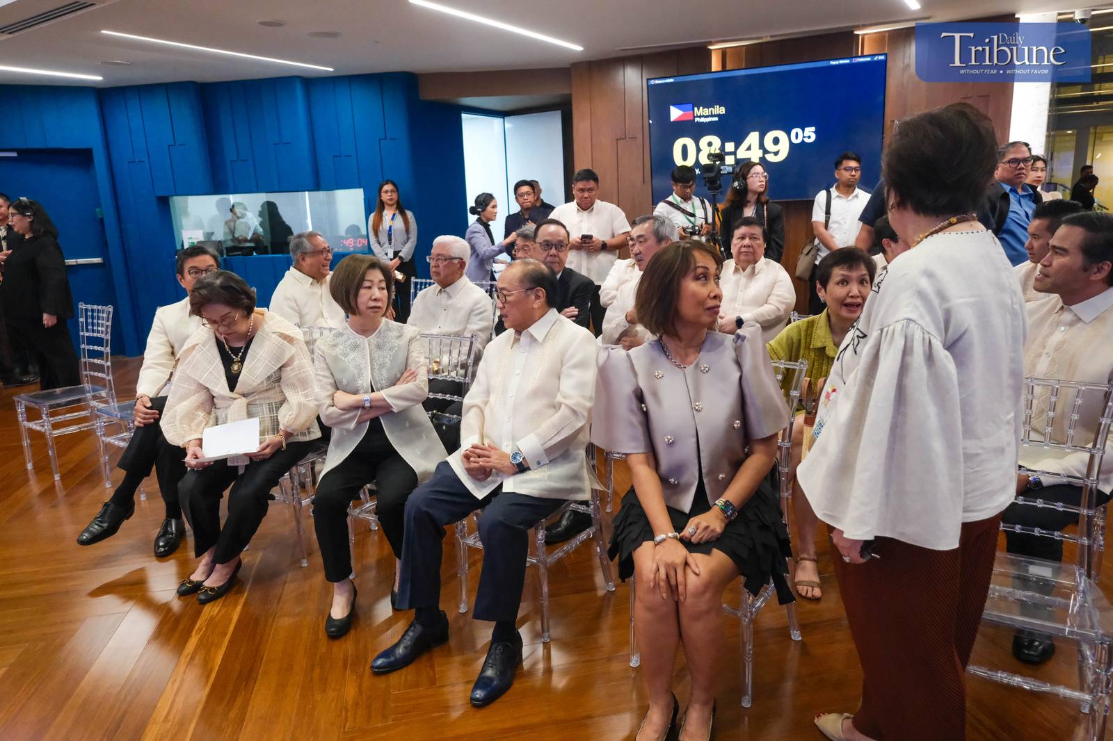 PRESIDENT Ferdinand R. Marcos Jr. leads the bell-ringing ceremony at the Philippine Stock Exchange in Taguig City on July 1, 2025, marking the implementation of the Capital Markets Efficiency Promotion Act (CMEPA). This landmark law slashes the stock transaction tax from 0.6% to 0.1%, significantly boosting the competitiveness of the Philippine market within the ASEAN region. The President was joined by key figures including Sen. Sherwin Gatchalian, OSAPIEA Sec. Frederick D. Go, Finance Sec. Ralph Recto, PSE Chairman Jose T. Pardo,  PSE President and CEO Ramon S. Monzon, Ma. Vivian Yuchengco, Retired Chief Justice Teresita Leonardo-De Castro, Atty. Marilyn Victorio-Aquino, and business tycoons Hans Sy, Tessie Sy Coson, Ramon Ang, among others.
