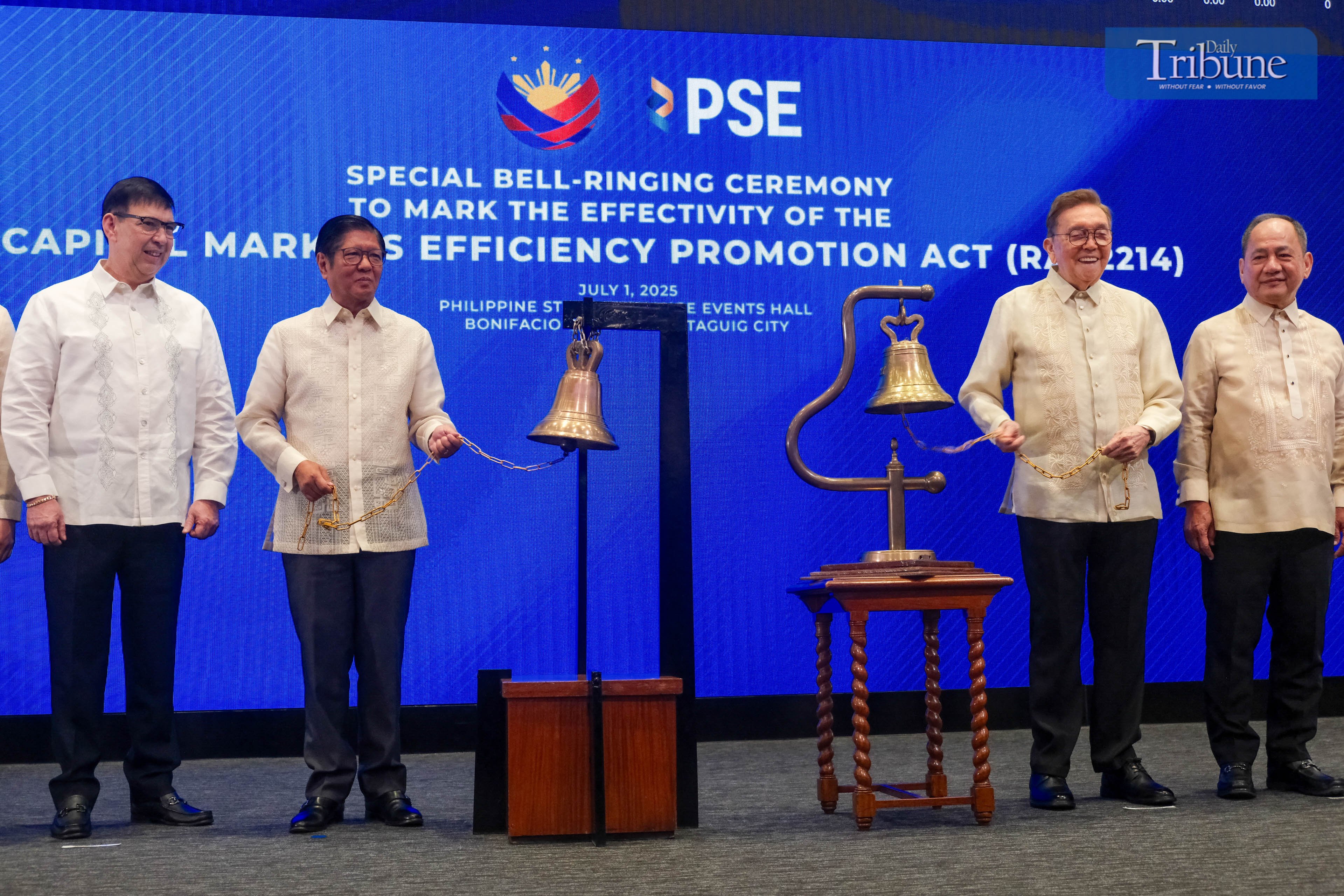 Marcos Rings in Market Reform: PSE Launches Capital Markets Efficiency Promotion Act