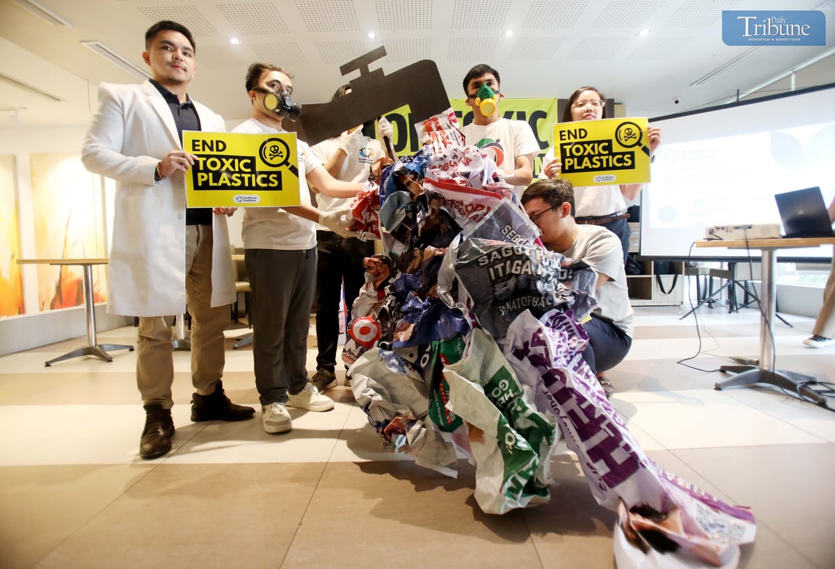 EcoWaste flags toxic chemicals in election tarps