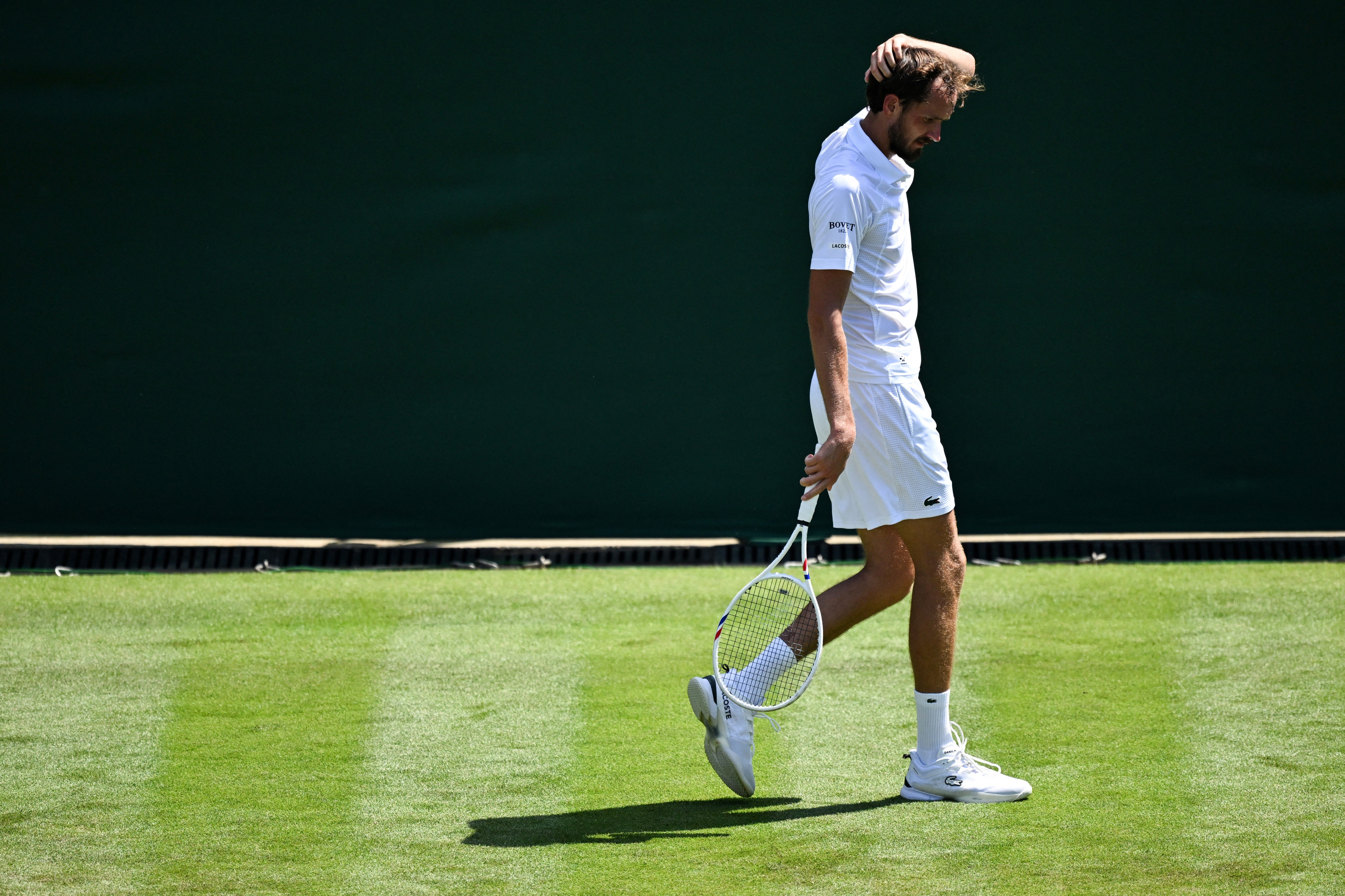 Medvedev unfazed by Wimbledon exit