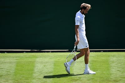 Medvedev unfazed by Wimbledon exit