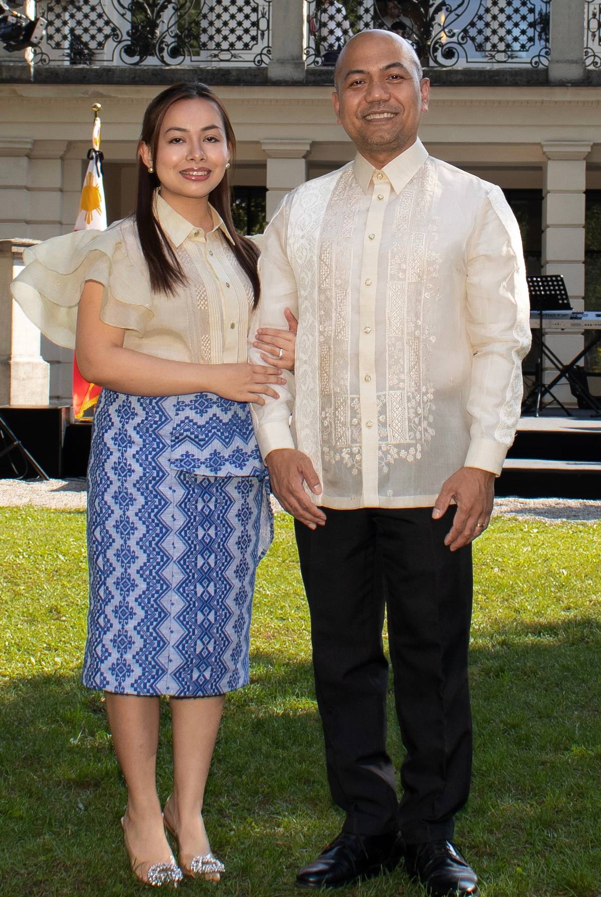 Deputy Head of Mission and Consul General Zoilo A. Velasco and Jill Velasco.