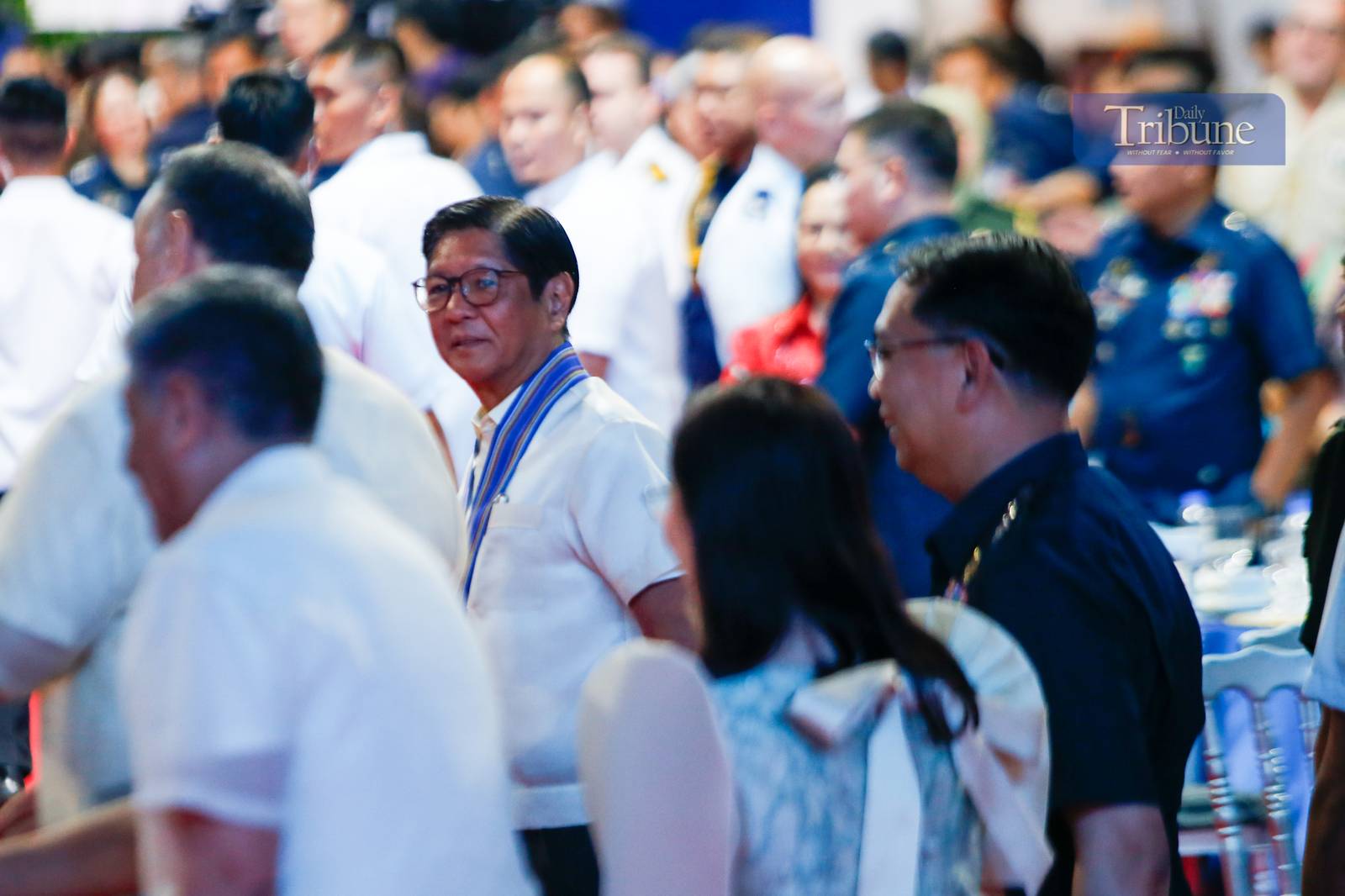 President Ferdinand Marcos Jr. leads the celebration of the 78th founding anniversary of the Philippine Air Force (PAF) at the PAF Multi-Purpose Gymnasium in Colonel Jesus Villamor Air Base, Pasay City, on 01 July 2025.