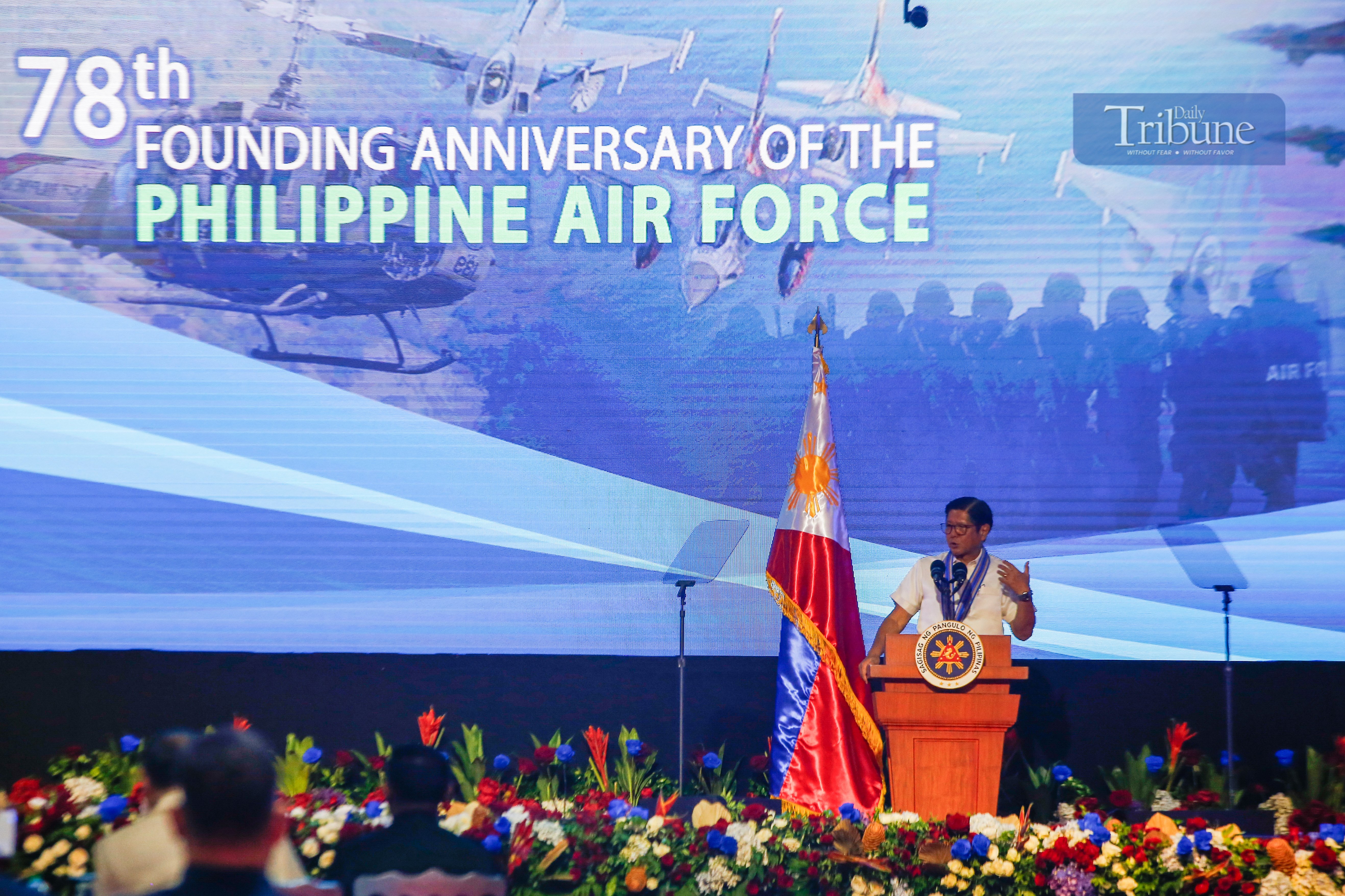 Marcos Jr attends PAFan niversary 