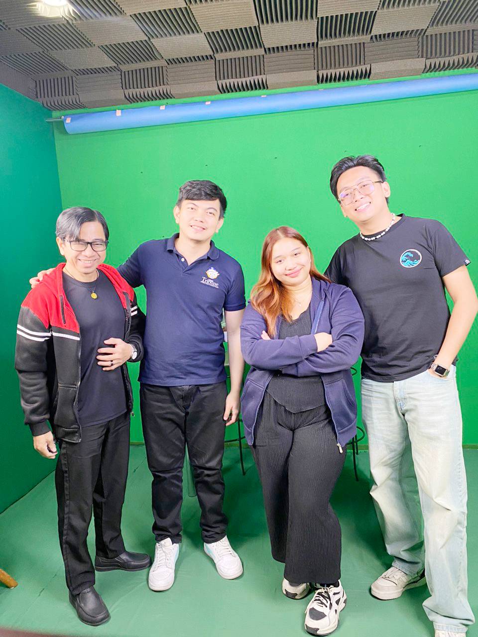 ARNAIZ with her digital team.
