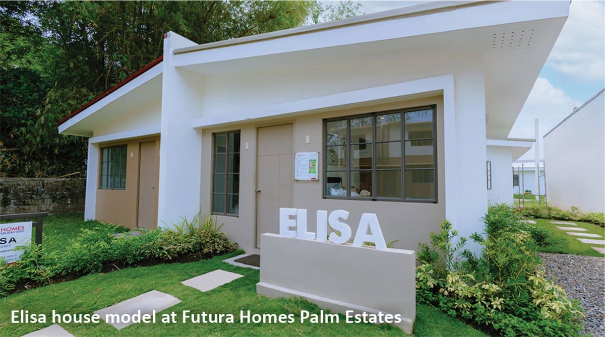 Elisa house model at Futura Homes Palm Estates