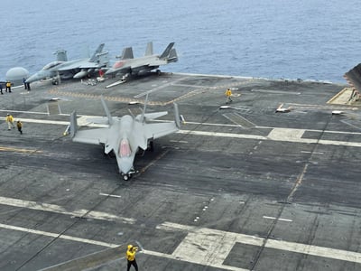 USS George Washington patrols WPS