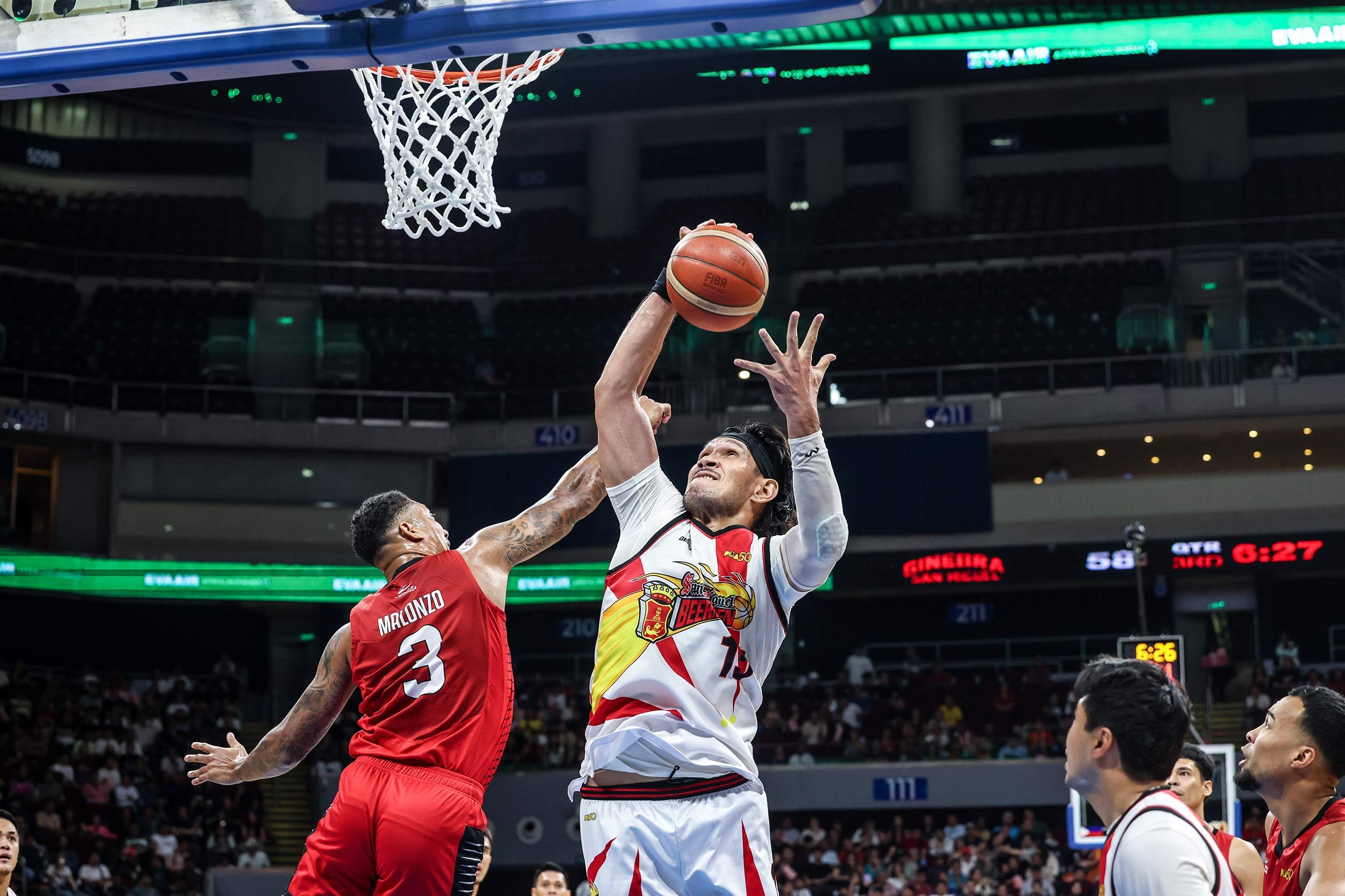Beermen torch Kings, knot series at 2-2