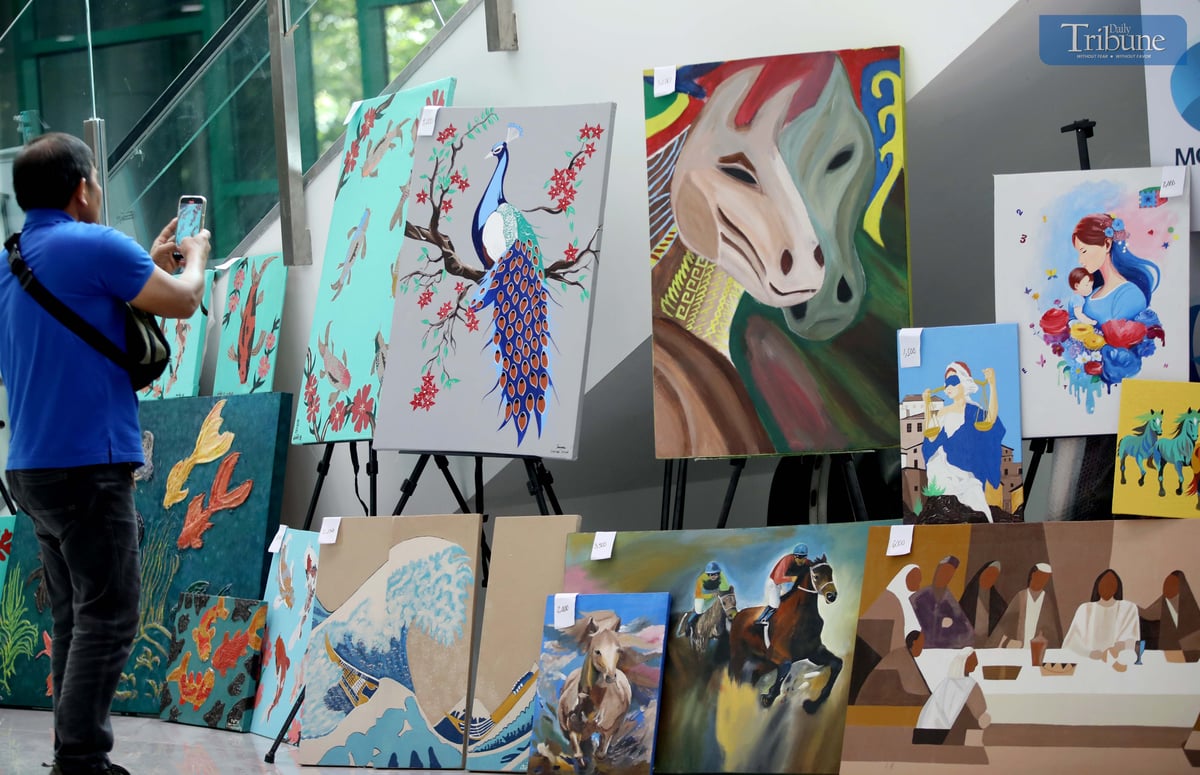PDL art on display