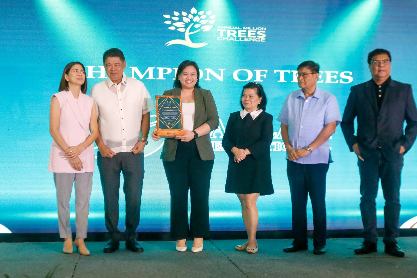 MWSS and MillionTrees Foundation Inc. kicked off their Annual Million Tree Challenge on Wednesday, 2 June, 2025 in Quezon City. Various government agencies and private institutions were seen in attendance, as they vouch to plant more greens this year and in the future.| Aram Lascano