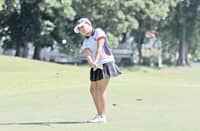 NINE-year-old Claren Quiño of Bukidnon holds her ground under pressure to win the girls’ 7–10 title at the ICTSI Pueblo de Oro Junior PGT Championship, halting a potential Cagayan de Oro sweep.