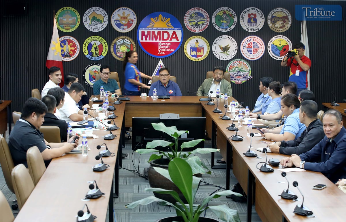 (July, 03 2025) Metropolitan Manila Development Authority (MMDA) Chairman Atty. Don Artes conducted a meeting with representatives from the academe La Salle Greenhills, Poveda, and other private schools, to discuss traffic mitigating measures on perennial choke points near big schools, chairman Artes said they have to install more NCAP cameras near the school to monitor the traffic. Photo/Analy Labor