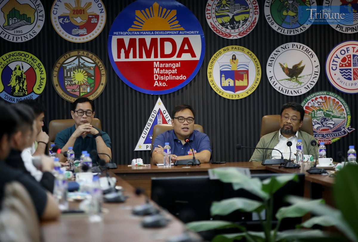 (July, 03 2025) Metropolitan Manila Development Authority (MMDA) Chairman Atty. Don Artes conducted a meeting with representatives from the academe La Salle Greenhills, Poveda, and other private schools, to discuss traffic mitigating measures on perennial choke points near big schools, chairman Artes said they have to install more NCAP cameras near the school to monitor the traffic. Photo/Analy Labor