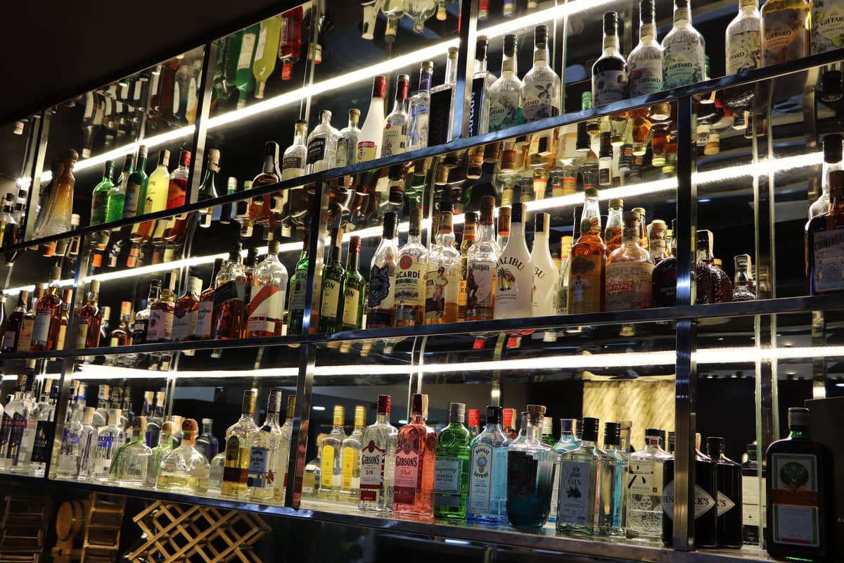 Salle De Bordeaux features a wide selection of wines, liquor and liqueurs.