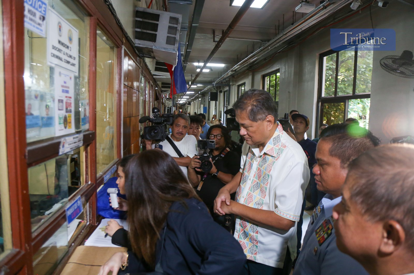 Philippine Coast Guard spokesperson Commodore Jay Tarriela filed a cyberlibel complaint against social media influencer Allan Rogando Sasot, also known as Sass Rogando Sasot, before the Manila City Prosecutor’s Office on 4 July 2025. He was represented by lawyers Antonio Laviña and Tim Calumpong.