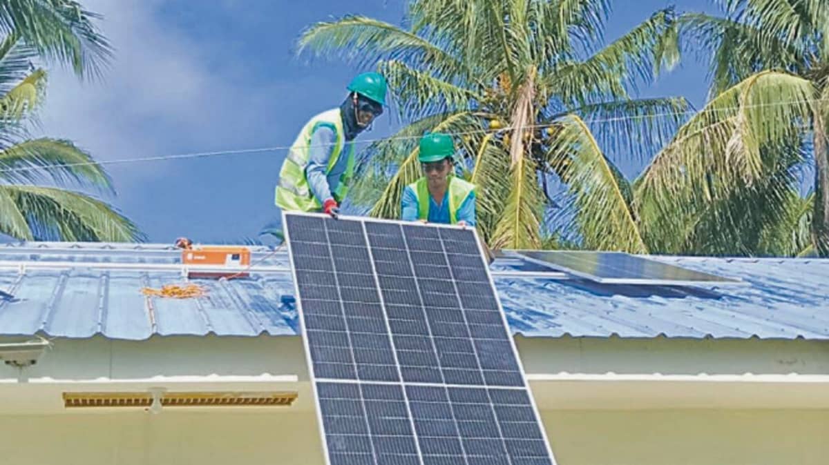 Meralco subsidiary MSpectrum installed the solar panels in these remote schools in Mauban through OMF’s School Electrification Program.