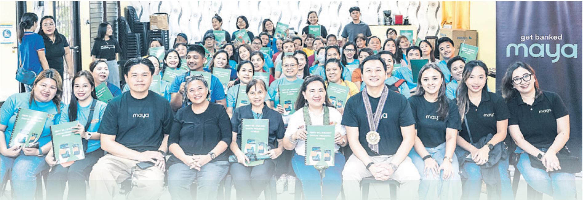 Maya’s FINFIT financial literacy program was rolled out in Mandaluyong City in time for this year’s Brigada Eskwela
activities.