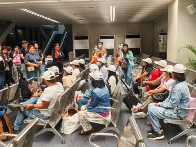 21 OFWs return from Israel