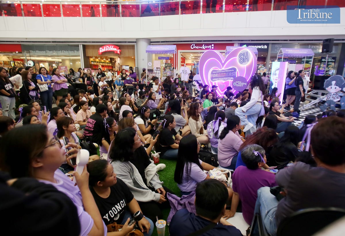 Hundreds of BTS fans turned SM Masinag into a sea of purple during “BorahaEast,” the biggest ARMY Fan Festival held on Saturday, July 5, 2025. The event celebrated the unbreakable bond between BTS and their fans, with "Borahae" — a phrase coined by member V — symbolizing love, trust, and loyalty.
