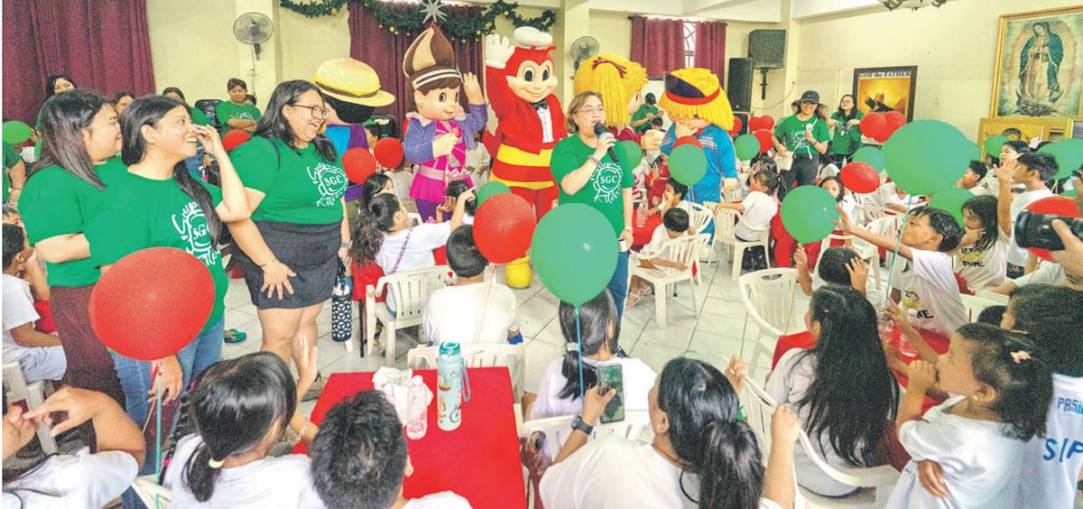 A CELEBRATION is held at Tahanan ng Pagmamahal every December