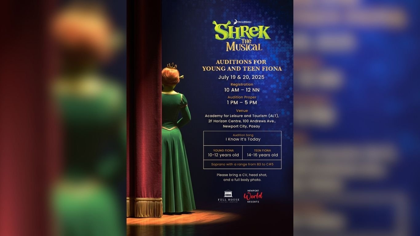 AUDITIONS are now open for the role of young and teen Fiona.