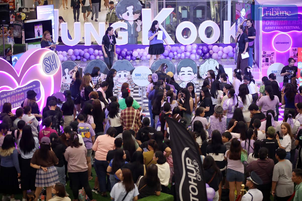 Hundreds of BTS fans turned SM Masinag into a sea of purple during “BorahaEast,” the biggest ARMY Fan Festival held on Saturday, July 5, 2025. The event celebrated the unbreakable bond between BTS and their fans, with "Borahae" — a phrase coined by member V — symbolizing love, trust, and loyalty.