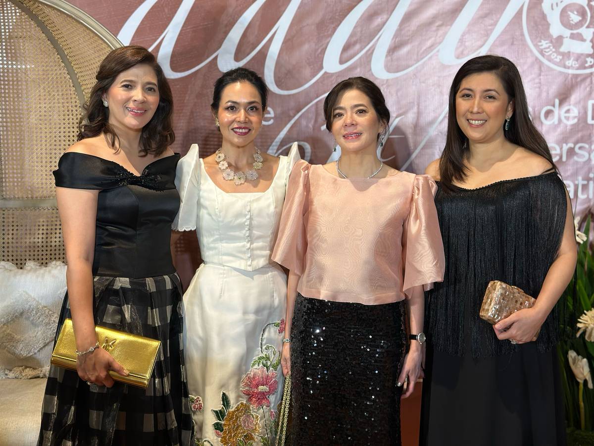 Claudine Diago, Malouchi Gahol, Jennifer Sasin-Floirendo and Jess Reta.