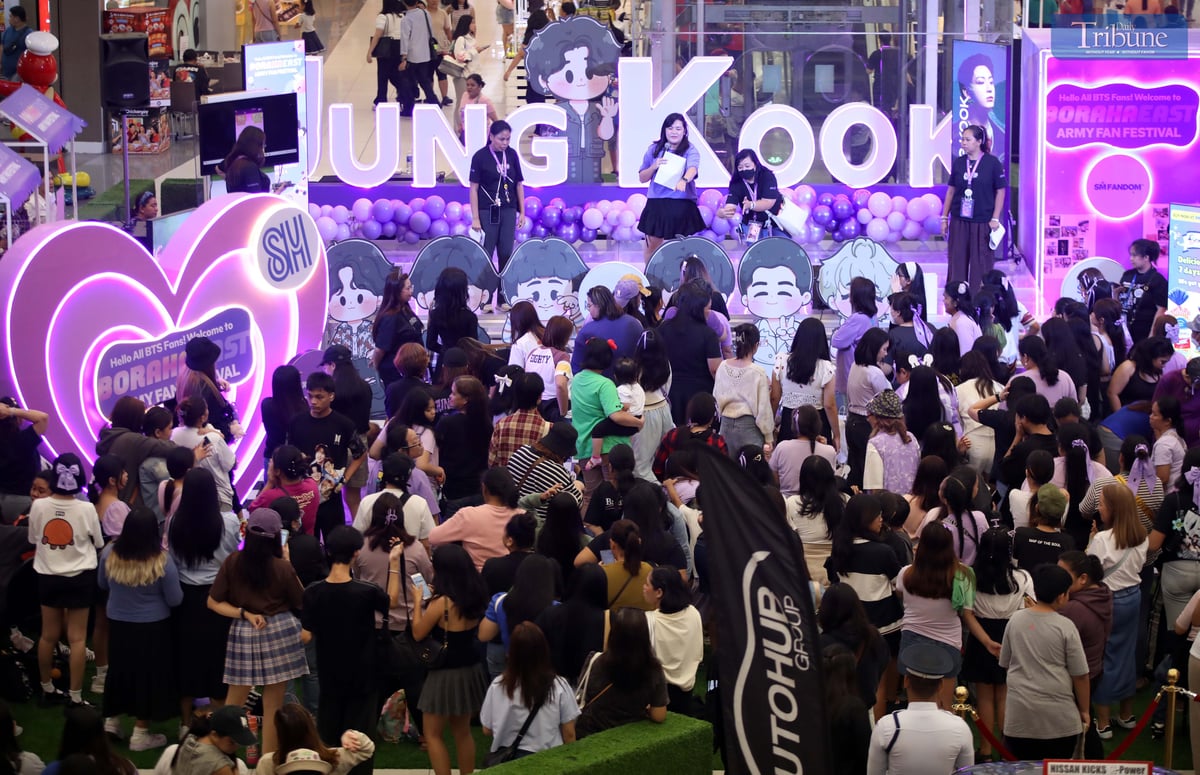 Hundreds of BTS fans turned SM Masinag into a sea of purple during “BorahaEast,” the biggest ARMY Fan Festival held on Saturday, July 5, 2025. The event celebrated the unbreakable bond between BTS and their fans, with "Borahae" — a phrase coined by member V — symbolizing love, trust, and loyalty.