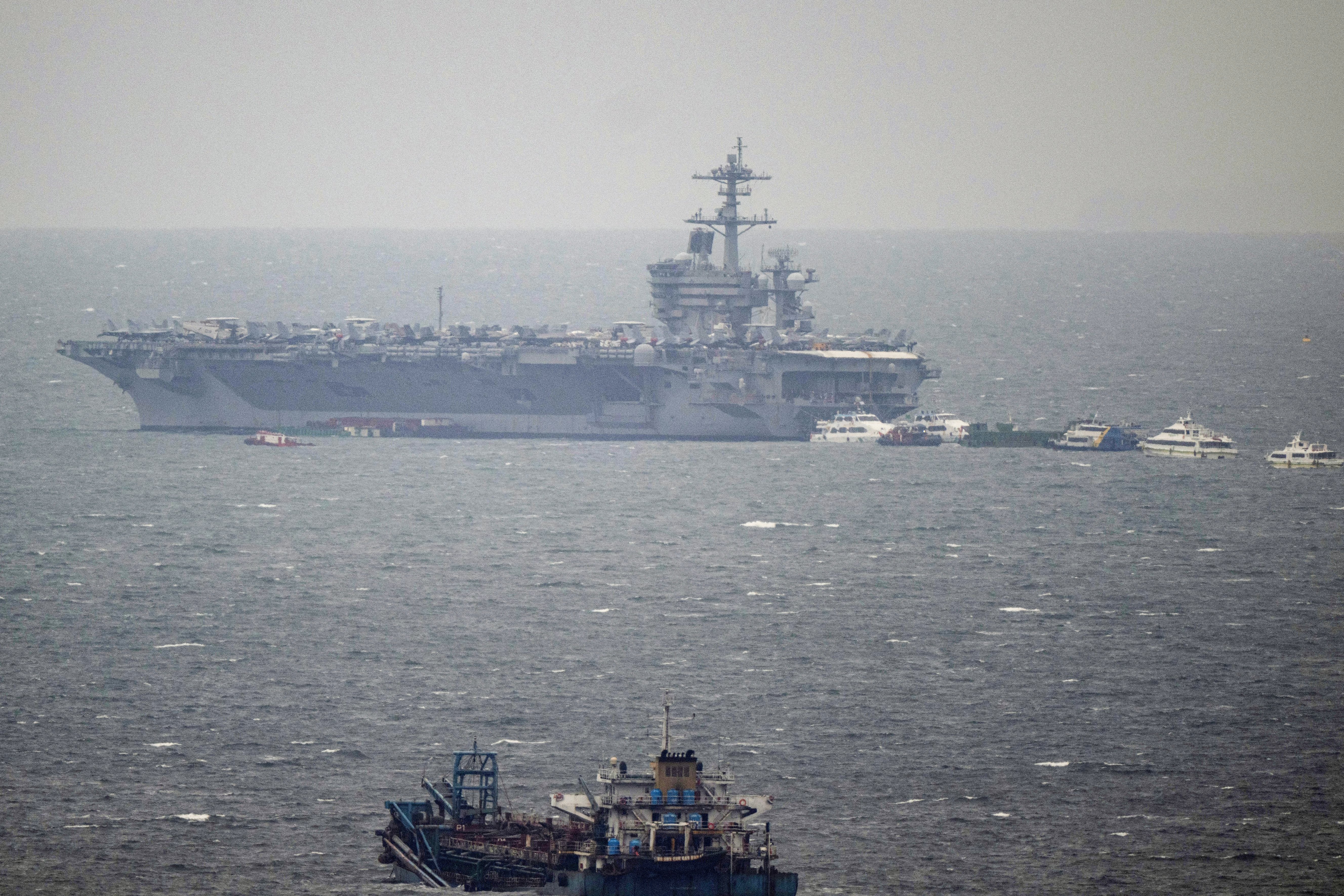 AFP unfazed by USS George Washington shift to Middle East