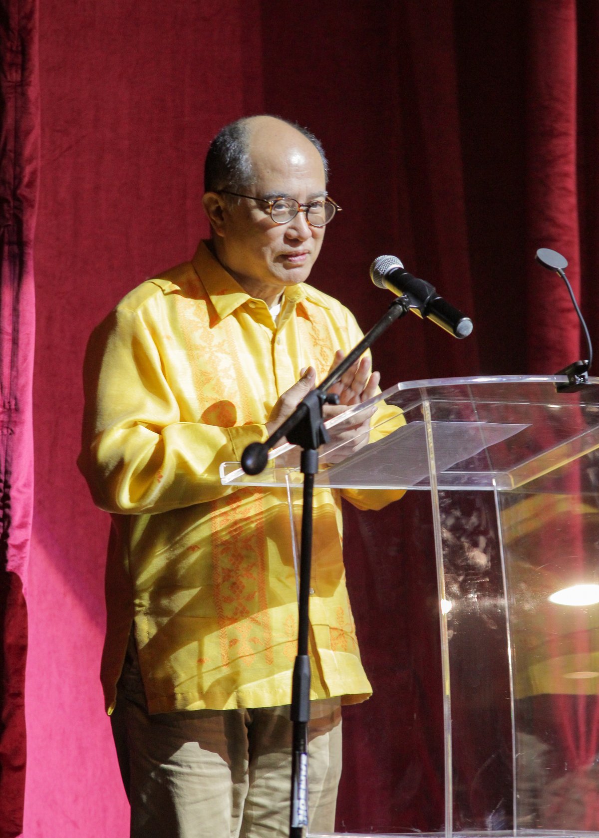 National Commission for Culture and the Arts chair Victorino Manalo.