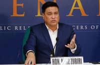 Senator Juan Miguel "Migz" Zubiri joins the Senate minority bloc and is appointed as one of its deputy leaders