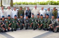 Air Force pilots and crew members ensured the safe transport and deployment of the
Philippine Inter-Agency Humanitarian Contingent following the devastating magnitude 7.7 earthquake in Myanmar on 28 March 2025.
