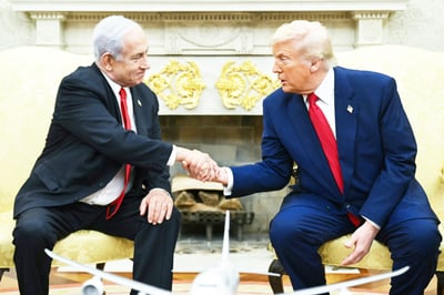 Trump hosts Netanyahu, hopes for Israel-Hamas deal ‘this week’